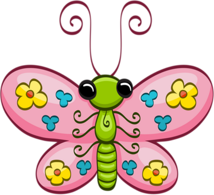 papillon - insecte - animaux - smiley émoticône émoji cartoon clipart illustration - artémotic