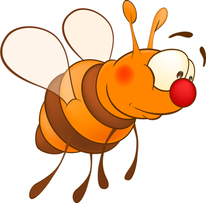 abeille - insecte - animaux - smiley émoticône émoji cartoon clipart illustration - artémotic