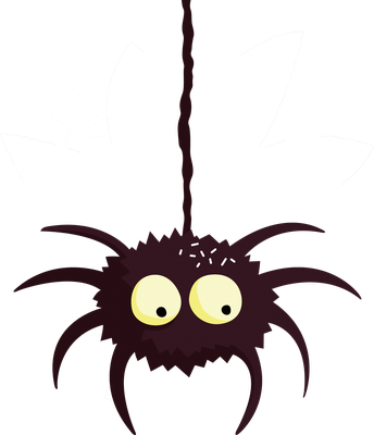 araignée - insecte - animaux - smiley émoticône émoji cartoon clipart illustration - artémotic