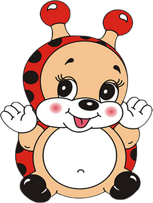 coccinelle - insecte - animaux - smiley émoticône émoji cartoon clipart illustration - artémotic