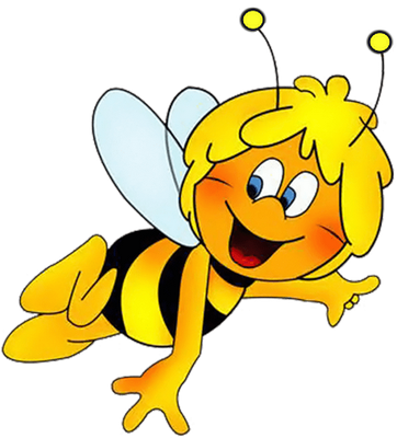 abeille - insecte - animaux - smiley émoticône émoji cartoon clipart illustration - artémotic