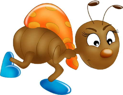 fourmi - insecte - animaux - smiley émoticône émoji cartoon clipart illustration - artémotic