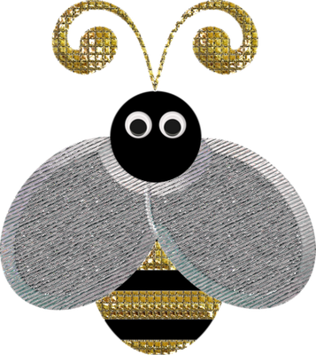 abeille - insecte - animaux - smiley émoticône émoji cartoon clipart illustration - artémotic
