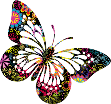 papillon - insecte - animaux - smiley émoticône émoji cartoon clipart illustration - artémotic