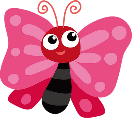 papillon - insecte - animaux - smiley émoticône émoji cartoon clipart illustration - artémotic