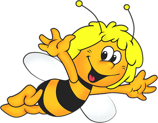 abeille - insecte - animaux - smiley émoticône émoji cartoon clipart illustration - artémotic