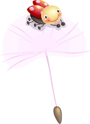 coccinelle - insecte - animaux - smiley émoticône émoji cartoon clipart illustration - artémotic