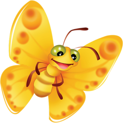 papillon - insecte - animaux - smiley émoticône émoji cartoon clipart illustration - artémotic