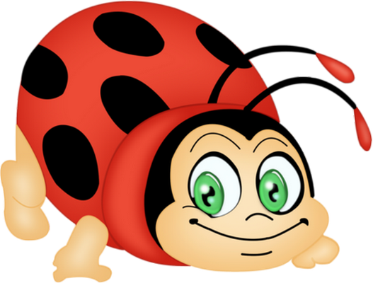 coccinelle - insecte - animaux - smiley émoticône émoji cartoon clipart illustration - artémotic
