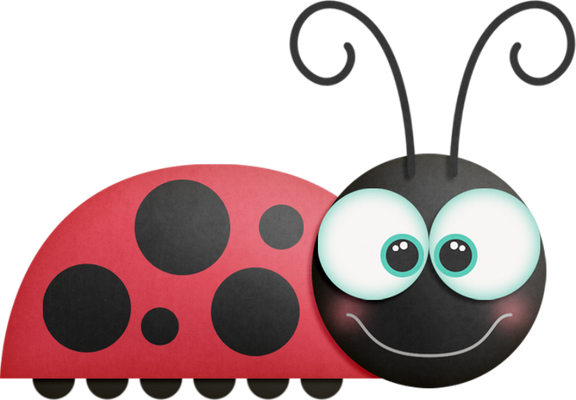 coccinelle - insecte - animaux - smiley émoticône émoji cartoon clipart illustration - artémotic