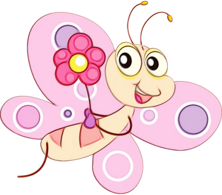 papillon - insecte - animaux - smiley émoticône émoji cartoon clipart illustration - artémotic