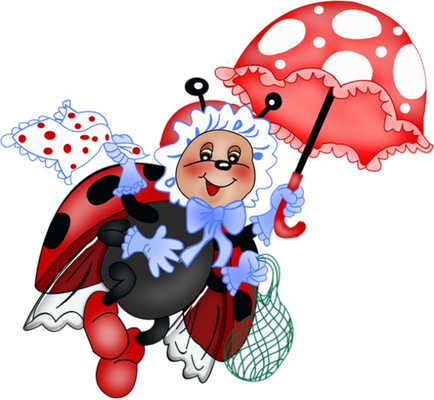 coccinelle - insecte - animaux - smiley émoticône émoji cartoon clipart illustration - artémotic