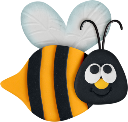 abeille - insecte - animaux - smiley émoticône émoji cartoon clipart illustration - artémotic