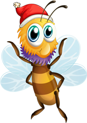 abeille - insecte - animaux - smiley émoticône émoji cartoon clipart illustration - artémotic