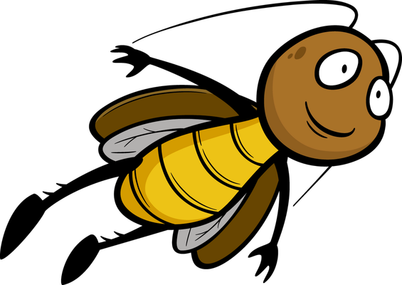 cafard - insecte - animaux - smiley émoticône émoji cartoon clipart illustration - artémotic