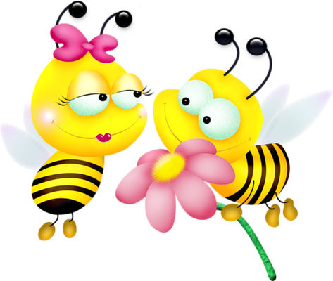 abeille - insecte - animaux - smiley émoticône émoji cartoon clipart illustration - artémotic