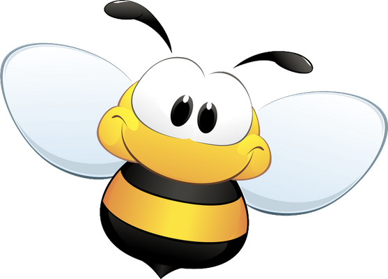 abeille - insecte - animaux - smiley émoticône émoji cartoon clipart illustration - artémotic