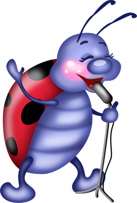 coccinelle - insecte - animaux - smiley émoticône émoji cartoon clipart illustration - artémotic