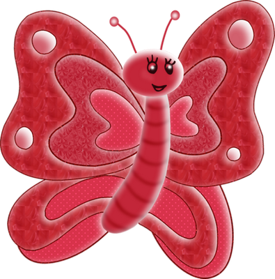 papillon - insecte - animaux - smiley émoticône émoji cartoon clipart illustration - artémotic