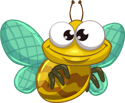 abeille - insecte - animaux - smiley émoticône émoji cartoon clipart illustration - artémotic