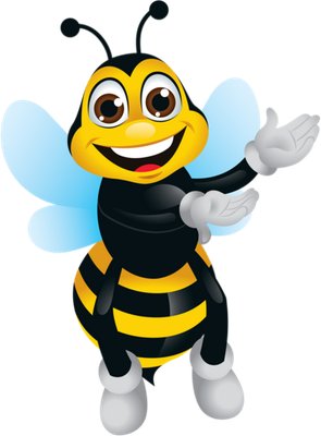 abeille - insecte - animaux - smiley émoticône émoji cartoon clipart illustration - artémotic