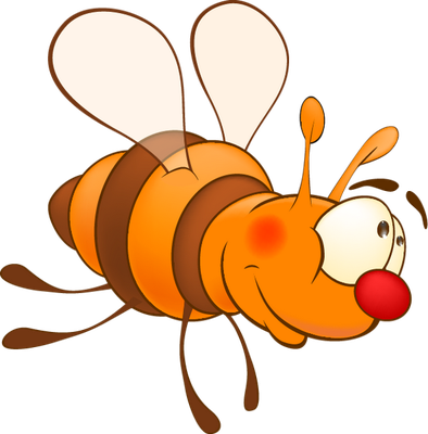 abeille - insecte - animaux - smiley émoticône émoji cartoon clipart illustration - artémotic