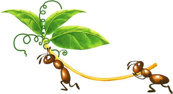 fourmi - insecte - animaux - smiley émoticône émoji cartoon clipart illustration - artémotic
