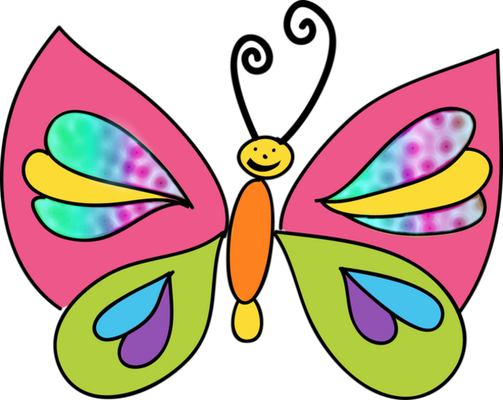 papillon - insecte - animaux - smiley émoticône émoji cartoon clipart illustration - artémotic