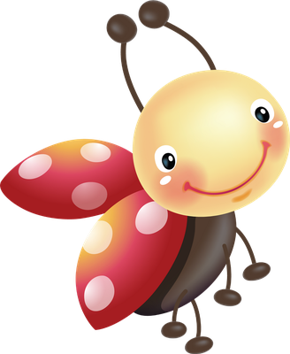 coccinelle - insecte - animaux - smiley émoticône émoji cartoon clipart illustration - artémotic