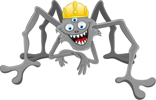 araignée - insecte - animaux - smiley émoticône émoji cartoon clipart illustration - artémotic