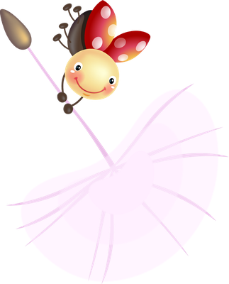 coccinelle - insecte - animaux - smiley émoticône émoji cartoon clipart illustration - artémotic