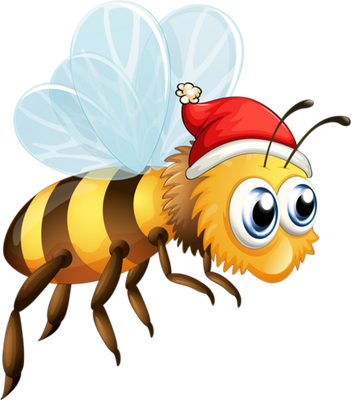 abeille - insecte - animaux - smiley émoticône émoji cartoon clipart illustration - artémotic