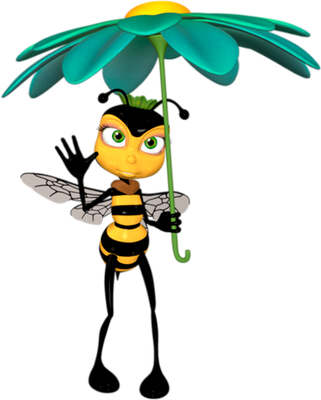 guêpe - insecte - animaux - smiley émoticône émoji cartoon clipart illustration - artémotic