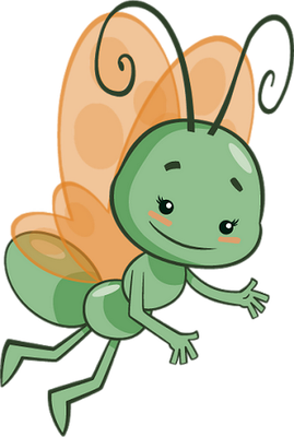 papillon - insecte - animaux - smiley émoticône émoji cartoon clipart illustration - artémotic
