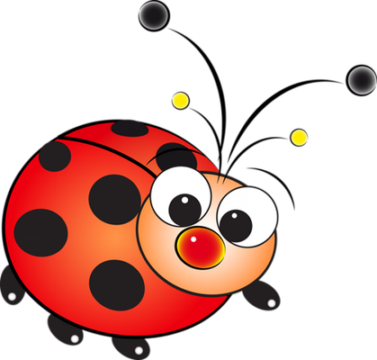 coccinelle - insecte - animaux - smiley émoticône émoji cartoon clipart illustration - artémotic