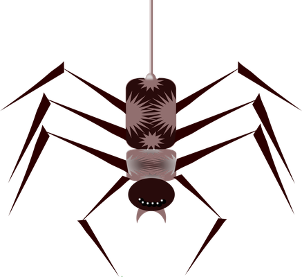 araignée - insecte - animaux - smiley émoticône émoji cartoon clipart illustration - artémotic