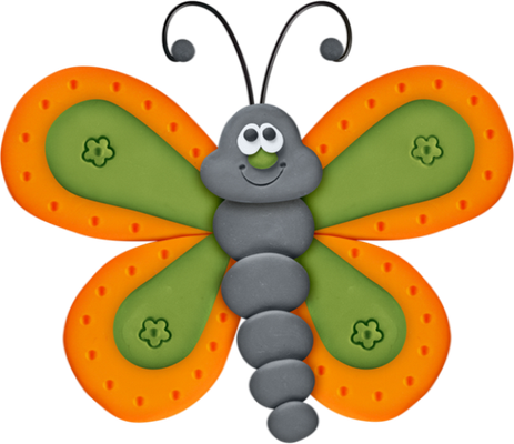 papillon - insecte - animaux - smiley émoticône émoji cartoon clipart illustration - artémotic