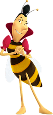 guêpe - insecte - animaux - smiley émoticône émoji cartoon clipart illustration - artémotic