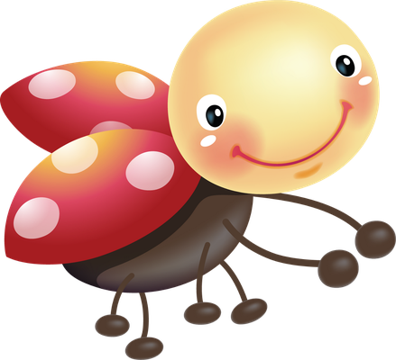 coccinelle - insecte - animaux - smiley émoticône émoji cartoon clipart illustration - artémotic