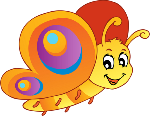 papillon - insecte - animaux - smiley émoticône émoji cartoon clipart illustration - artémotic