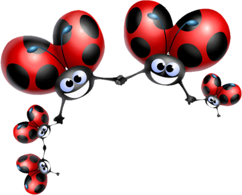 coccinelle - insecte - animaux - smiley émoticône émoji cartoon clipart illustration - artémotic
