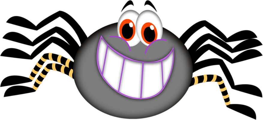 araignée - insecte - animaux - smiley émoticône émoji cartoon clipart illustration - artémotic