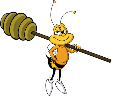 abeille - insecte - animaux - smiley émoticône émoji cartoon clipart illustration - artémotic