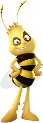 guêpe - insecte - animaux - smiley émoticône émoji cartoon clipart illustration - artémotic