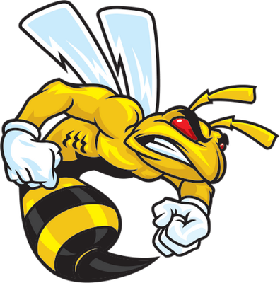 guêpe - insecte - animaux - smiley émoticône émoji cartoon clipart illustration - artémotic