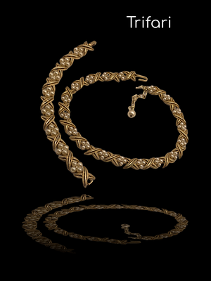 1960s pearls and rhinestones  Necklace & Bracelet set-  art.510/3-