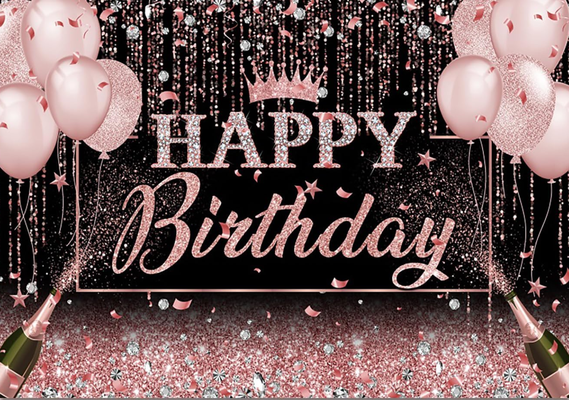 T3 Happy Birthday Pink (einfacher Stoff) = 25 EUR - B300xH240cm (noch bestellen)