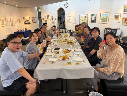 第７回アトリエこうたき美術研究所作品展　懇親会