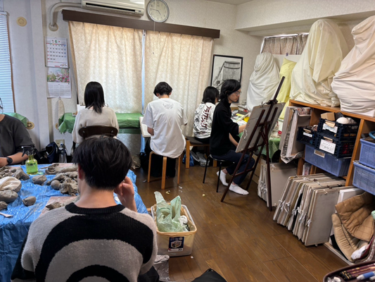 土曜夕方、大人クラスの方も受験クラスに混ざって受講します。