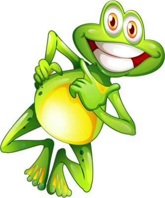 grenouille - faune aquatique - animaux - smiley émoticône émoji cartoon clipart illustration - artémotic
